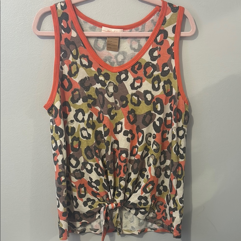 Leopard Print Women's Tank Top